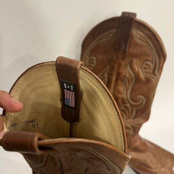 Dan Post Vintage Cowboy Boots - Picture 5 of 7